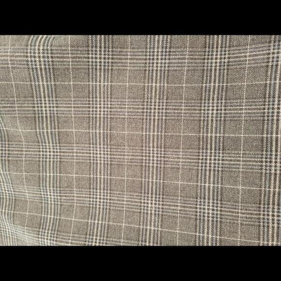 Simply Vera Vera Wang XXL darkish brow/grey plaid skinny pants - Picture 3 of 6